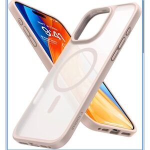 Torras MagSafe‎ iPhone 16 Pro Case Military Grade Shockproof Beige Cover